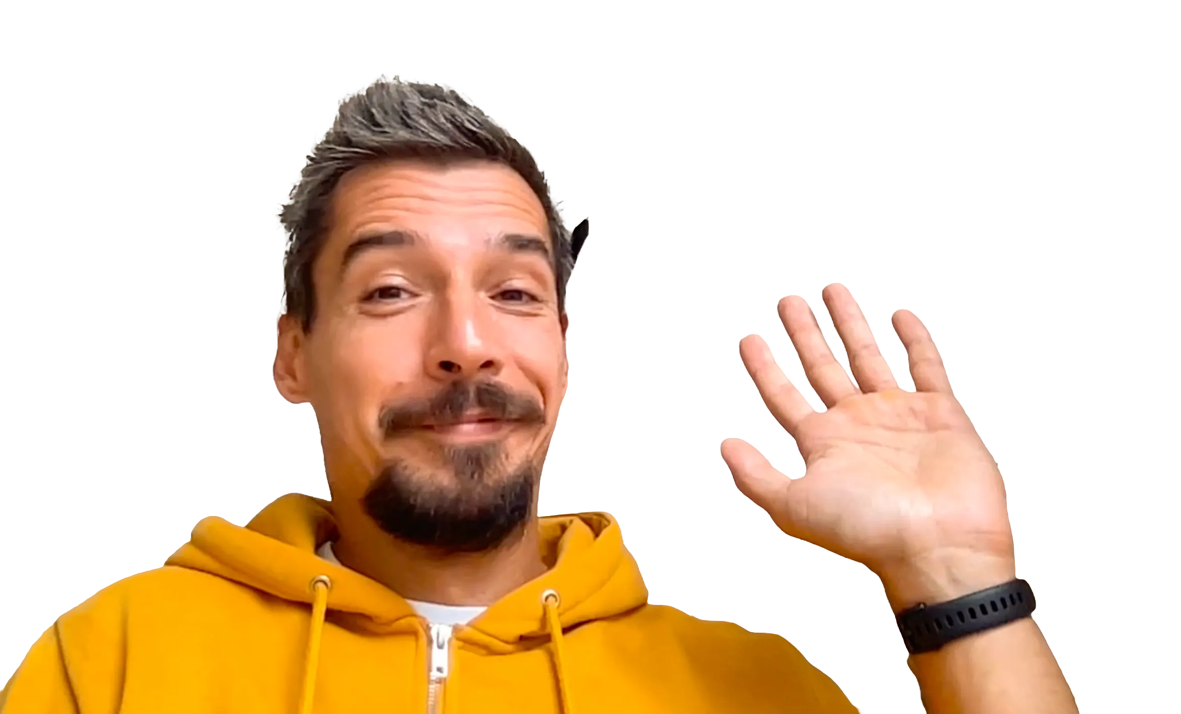 Milan, waving